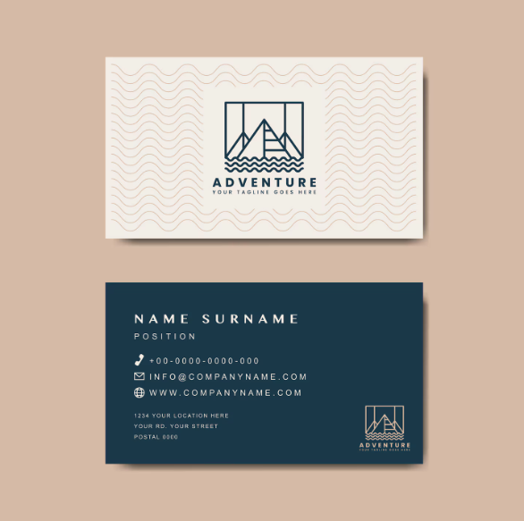 Adventure Outdoor Business Card